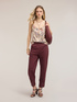 Pantaloni con polso in popeline image number 0