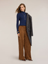 Ribbed viscose turtleneck sweater image number 2