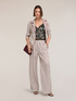 Palazzo-Hose aus Viskose-Twill image number 3