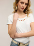 T-shirt avec motifs cut-out image number 3