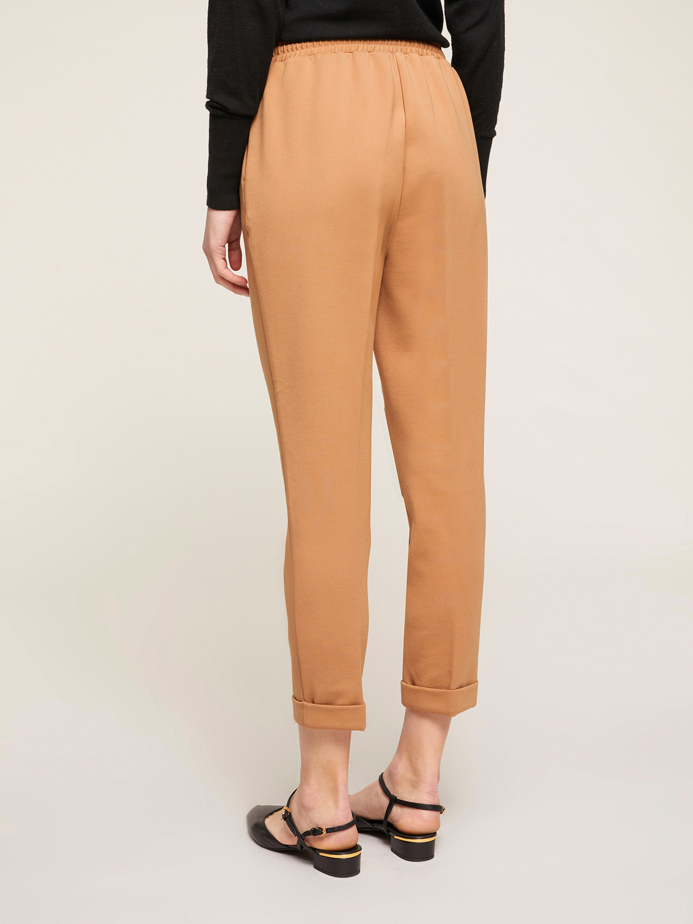 Joggers fluidi in punto milano image number 1