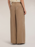 Wide-leg pleated lyocell trousers image number 1