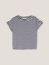 Striped boxy T-shirt image number 3