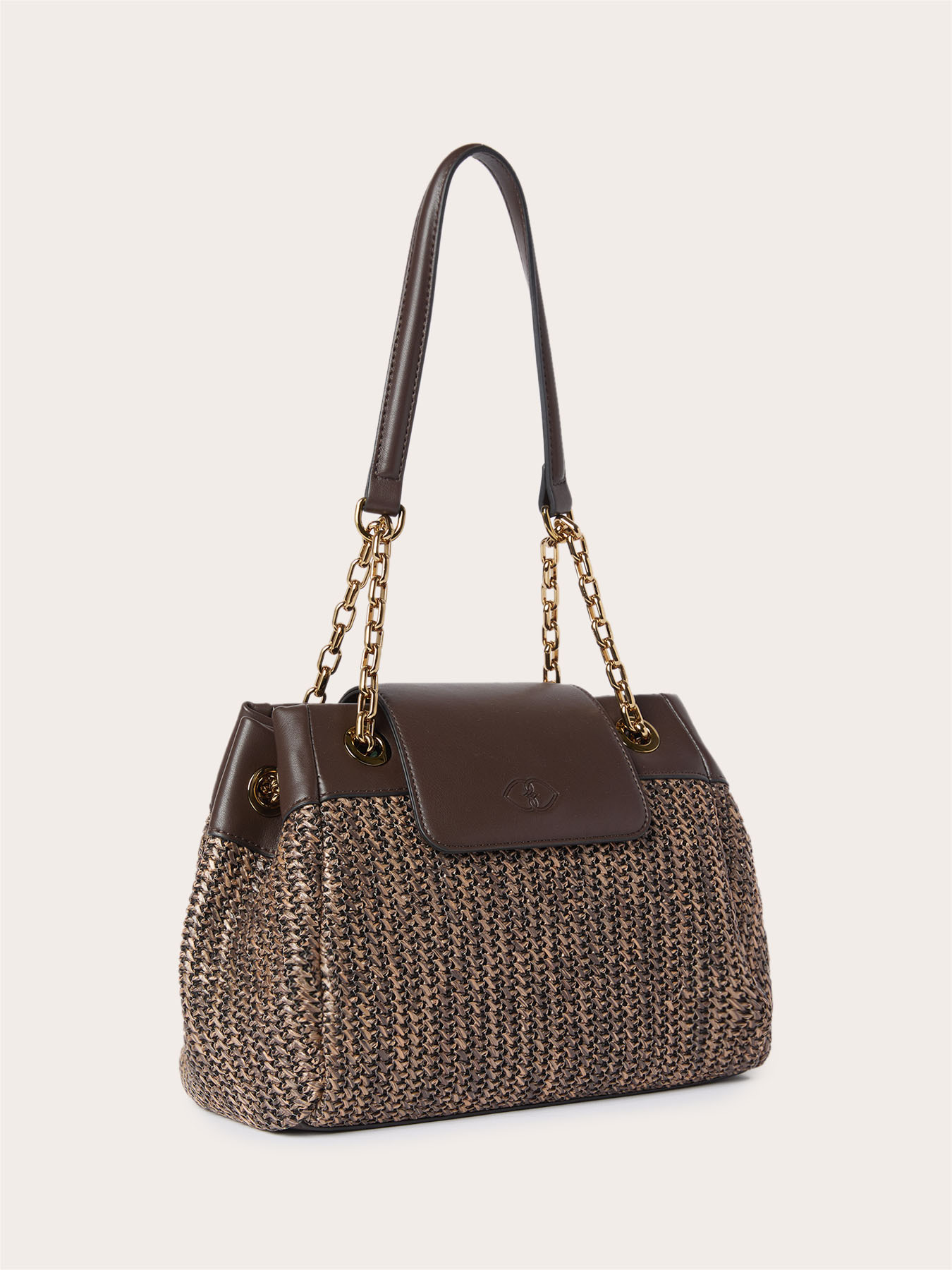 Woven shoulder bag image number 3