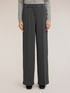 Pantalon palazzo ray&eacute; en point de Milan image number 2