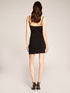 Bi-stretch dress with side cut-outs image number 1