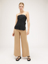 Cotton palazzo trousers image number 3