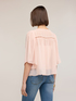 Georgette blouse with ajour&eacute; embroidery image number 1