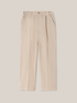 Pantaloni diritti in cotone stretch image number 0