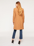 Long solid coloured cloth coat image number 1
