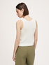 Knit top with lurex trim image number 1