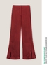 Heavy satin palazzo trousers image number 3