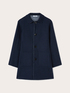 Reversible double mixed wool coat image number 6