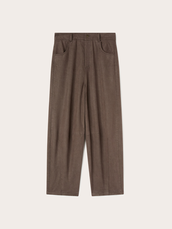 Barrel pants in lyocell