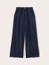 Jean palazzo en denim lyocell image number 3