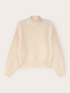 Short ribbed sweater with high neck image number 4