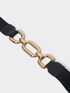 Elasticated belt with chain image number 1