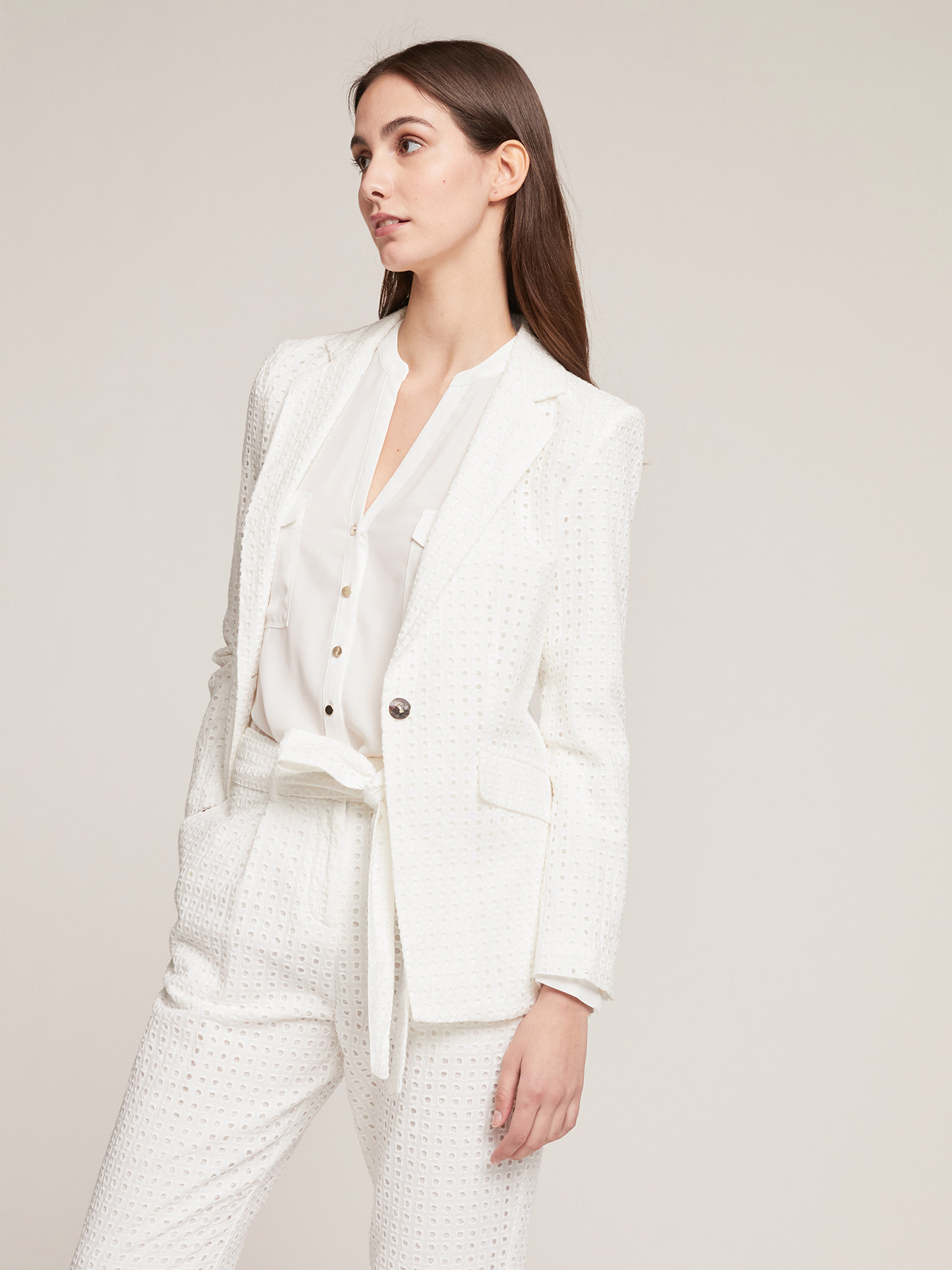 Broderie anglaise jacket image number 0