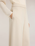 Palazzo-Hose aus Cady mit Satin-Eins&auml;tzen image number 3
