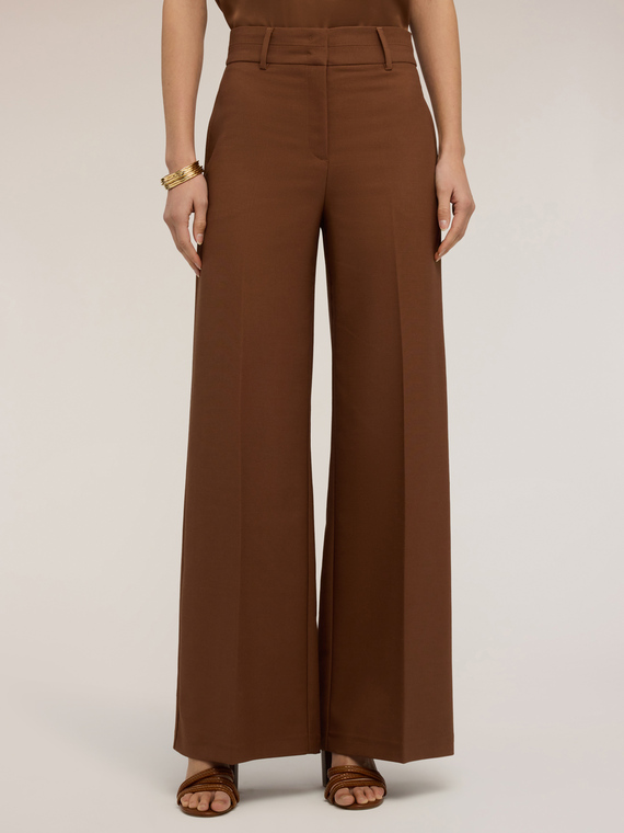 Palazzo pants in polyviscose