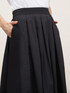 Circle skirt with split pleats image number 3