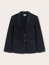 Giacca strutturata in denim gessato image number 4
