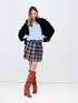 Kurzer Rock mit Karomuster image number 2