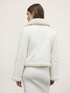 Bestickte Jacke Giacca in Lammfell-Optik image number 1