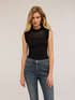 Ribbed knit top image number 0