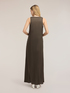 Oversized viscose satin dress image number 1