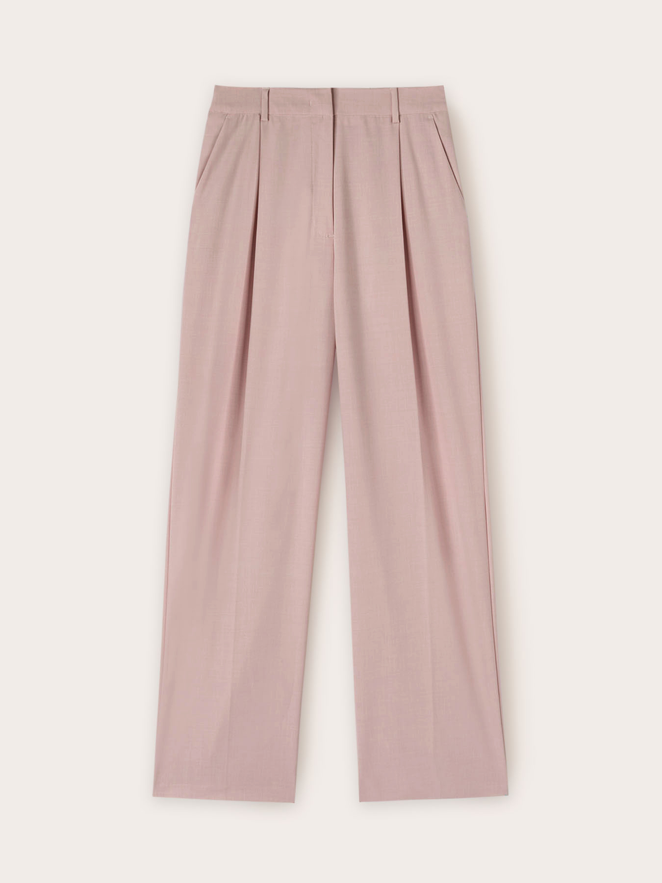 Pantaloni palazzo con pieghe image number 4