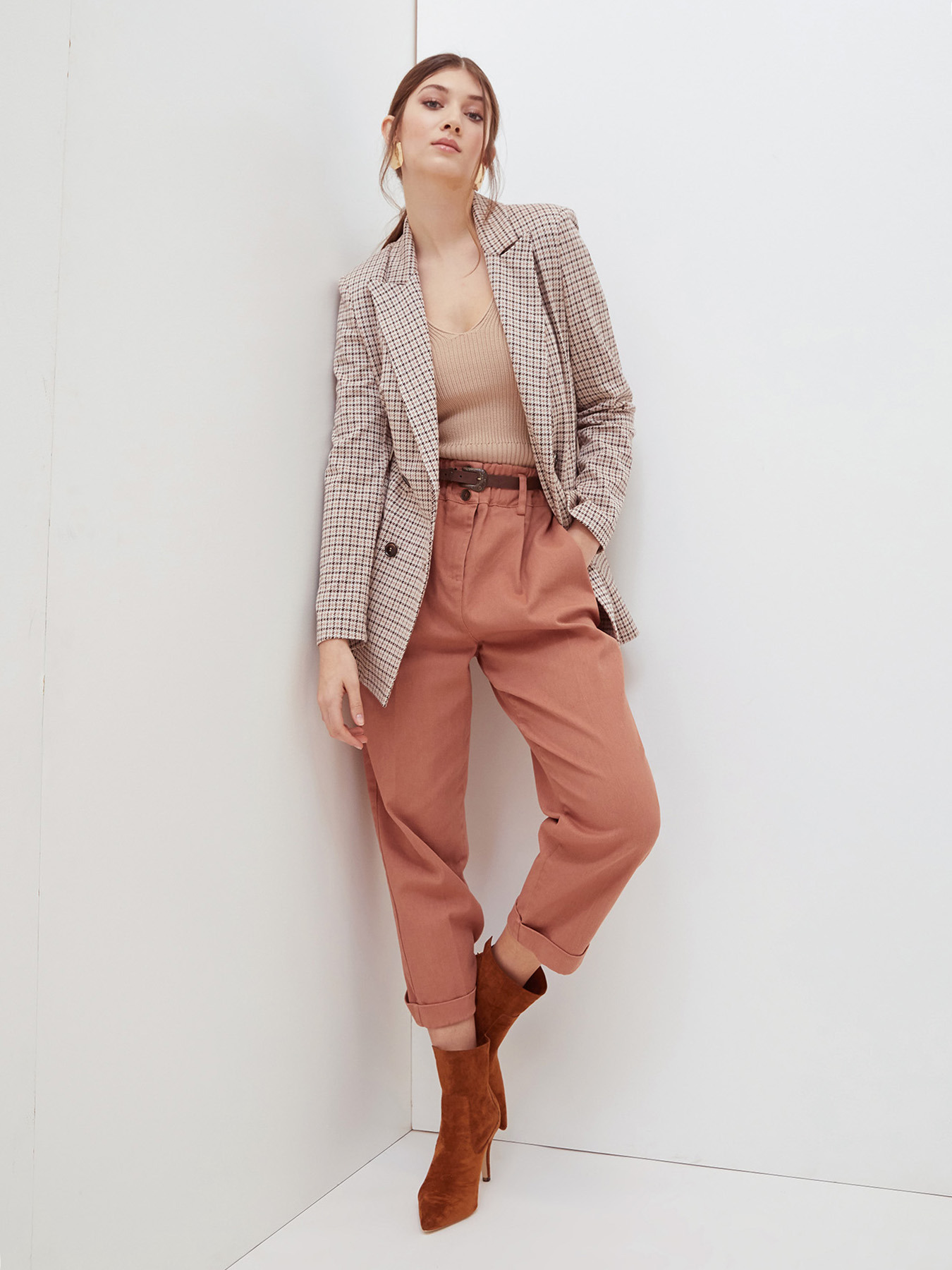 Blazer doppiopetto pied de poule image number 2