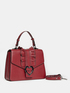 Borsa a tracolla con rouche e borchie image number 2