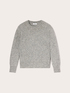 Maglia a coste in misto lana con pietre image number 4