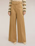 Pantalones palazzo con cintura alta image number 0