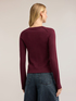 Stockinette stitch cardigan with raglan sleeves image number 1