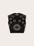 Top in maglia jacquard image number 4