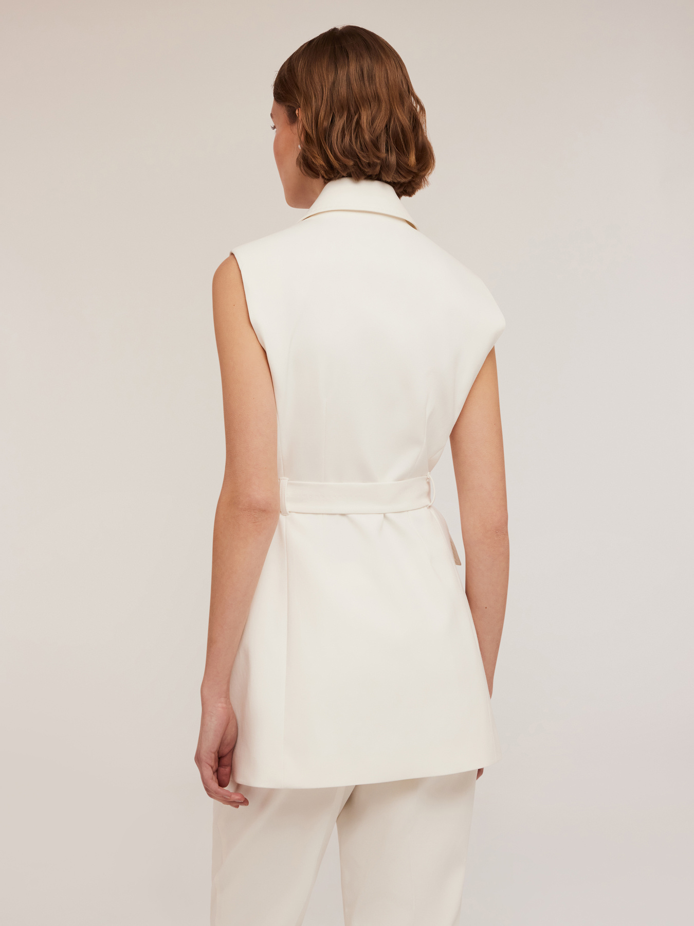 Lange Weste mit G&uuml;rtel image number 2