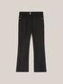 Drill kick flare Kaia trousers image number 3