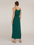 Viscose dress with crossover image number 1
