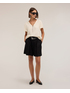 V-neck blouse with flared sleeves image number 2
