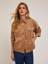 Suede-effect jacket image number 2