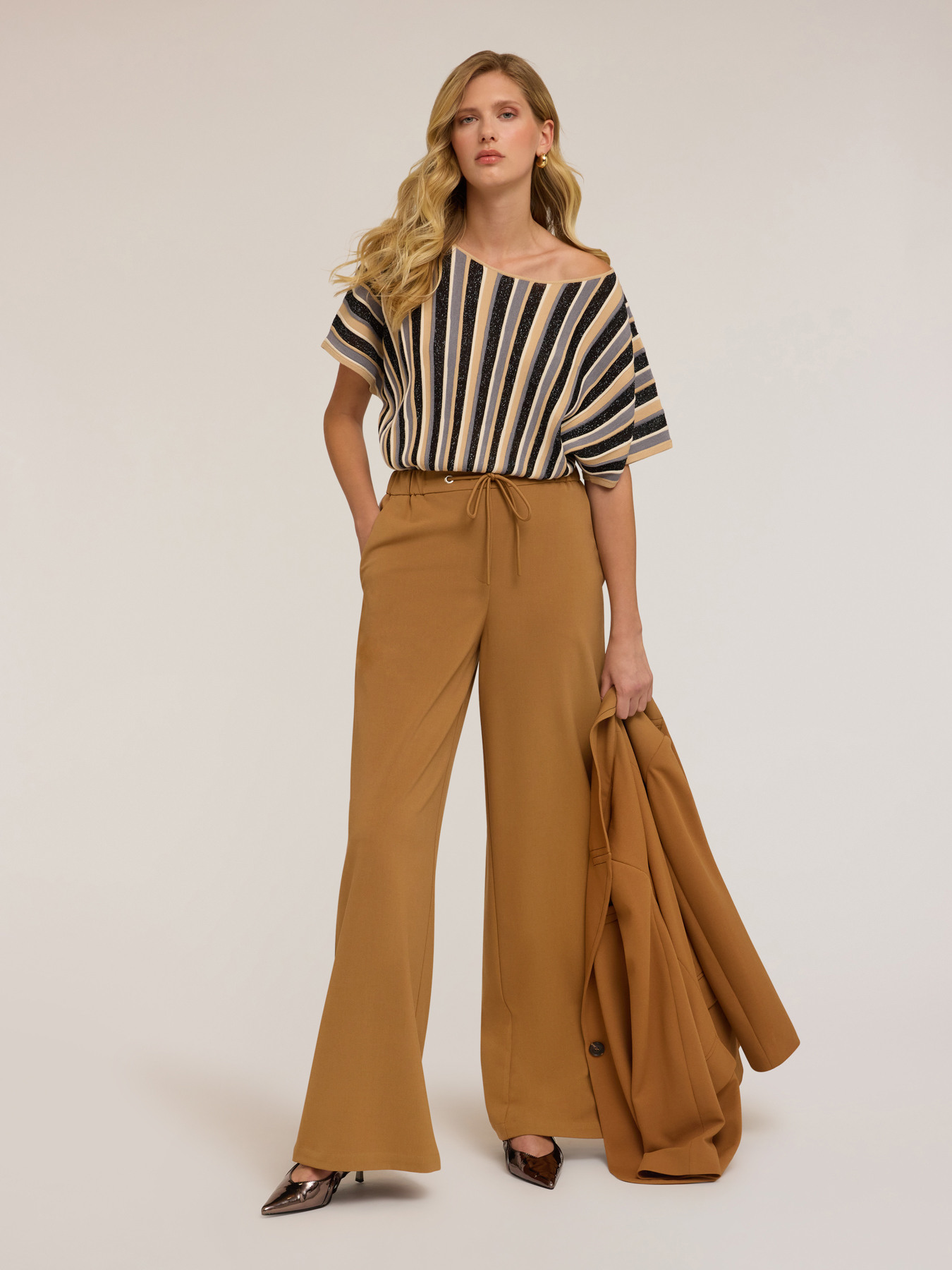 Pull en lurex style kimono image number 2