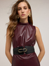 High elastic waistband with metal buckle image number 0