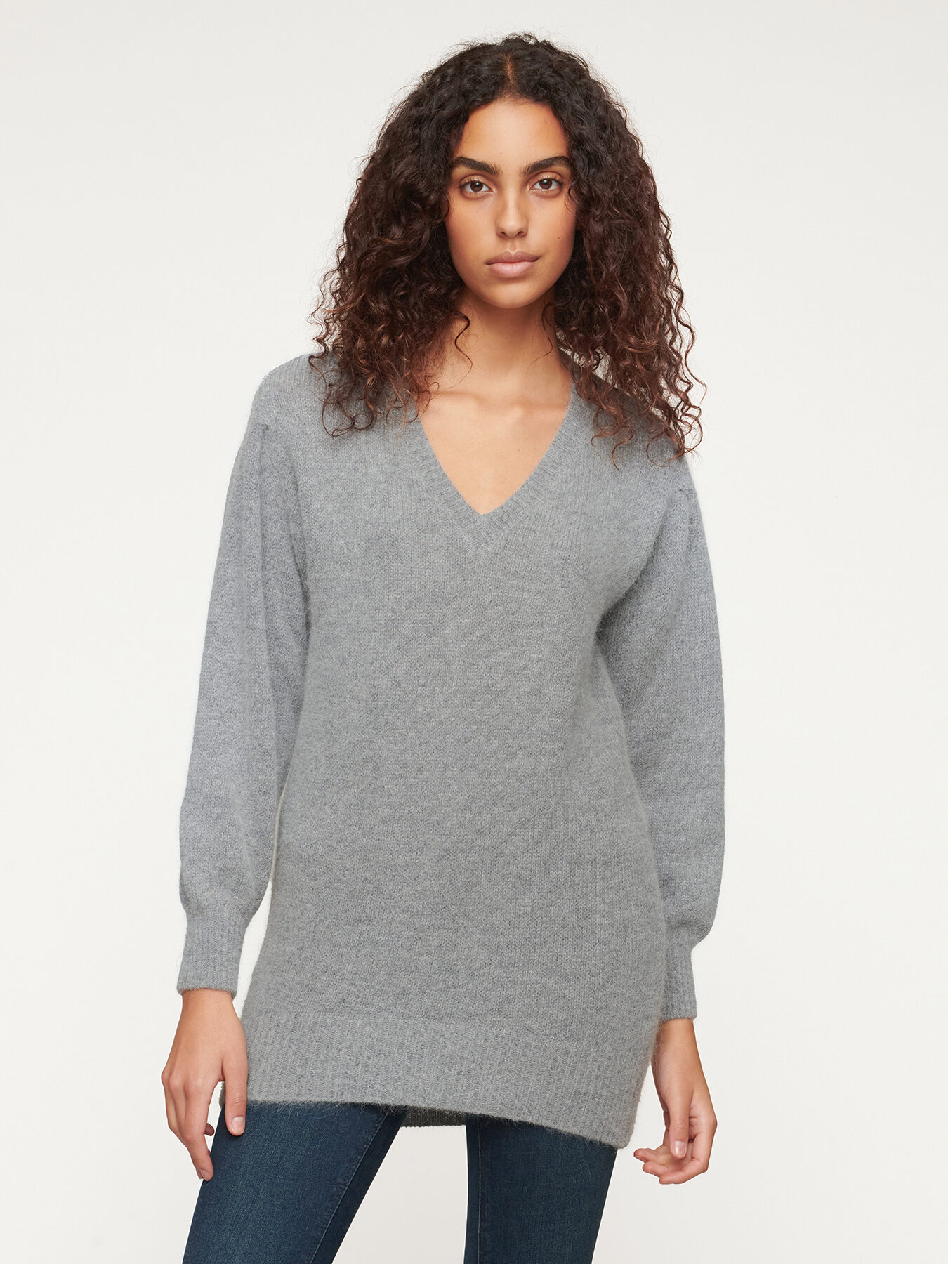 Angora blend oversized sweater image number 0
