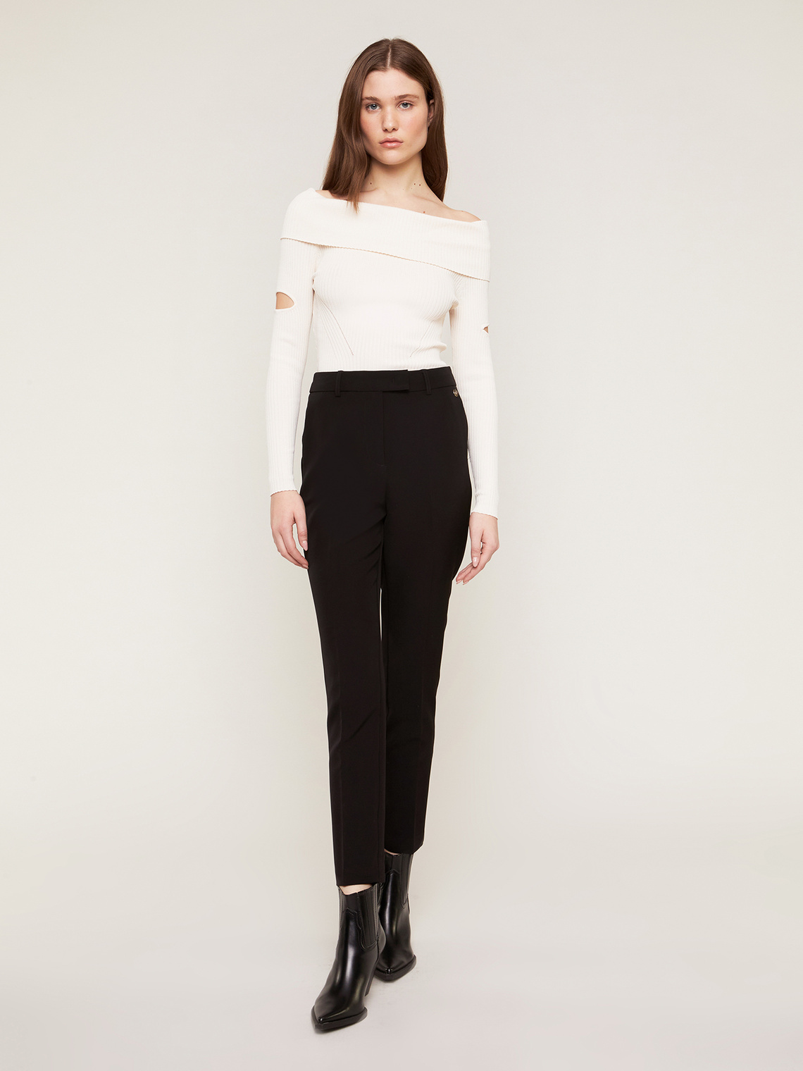 Pantaloni skinny bistretch - Motivi.com