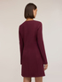 Flared dress in Milano stitch image number 1