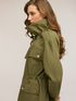 Parka con coulisse misto cotone image number 3