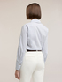 Camicia in popeline a righe image number 1