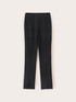 Slim cady trousers with slit image number 4